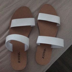 Just fab sandals size 8